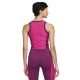 Nike Top Palestra Icon Clash Rosa Donna