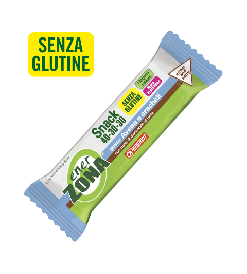 Barretta Enerzona Snack Avena E Arachidi