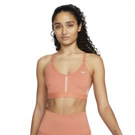 Nike Reggiseno Sportivo Supporto Leggero Arancio Donna