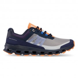 On Cloudvista Blu Arancione - Scarpe Trail Running Donna