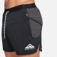 Nike Short Trail Running Nk Df Secondsunrise 5Bf Nero Grigio Uomo