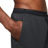 Nike Pantaloncini Running Stride 5" Nero Reflective Uomo