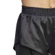 ADIDAS Shorts Sportivi 2 In 1 Train Nero Bianco Donna