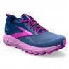 Brooks Trail Running Cascadia 17 Navy Purple Violet - Scarpe Trail Running Donna