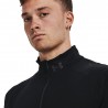 Under Armour Maglia Running Qualifier Run 1 4 Zip Nero Nero Reflective Uomo