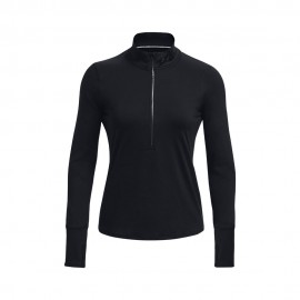 Under Armour Giacca Running Qualifier Run 1 2 Zip Nero Reflective Donna