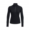 Under Armour Giacca Running Qualifier Run 1 2 Zip Nero Reflective Donna