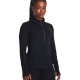 Under Armour Giacca Running Qualifier Run 1 2 Zip Nero Reflective Donna