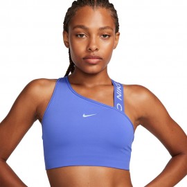 Nike Reggiseno Sportivo Supporto Medio Blu Donna