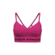 Under Armour Reggiseno Sportivo Seamless Supporto Leggero Fuxia Donna