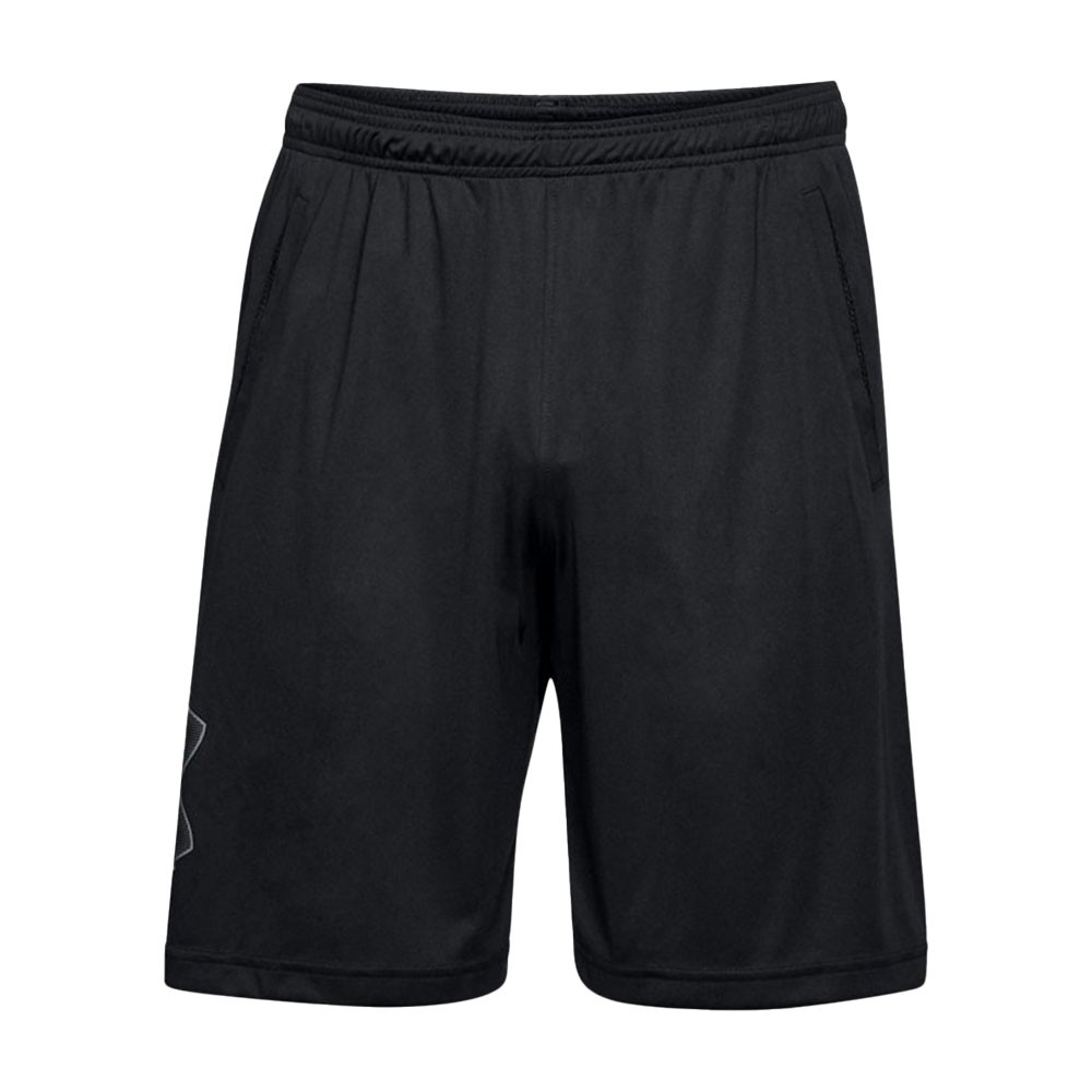 Under Armour Shorts Sportivi Big Logo Nero Bianco Uomo