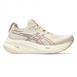 Asics Gel Nimbus 26 Bianco Arancione - Scarpe Running Donna