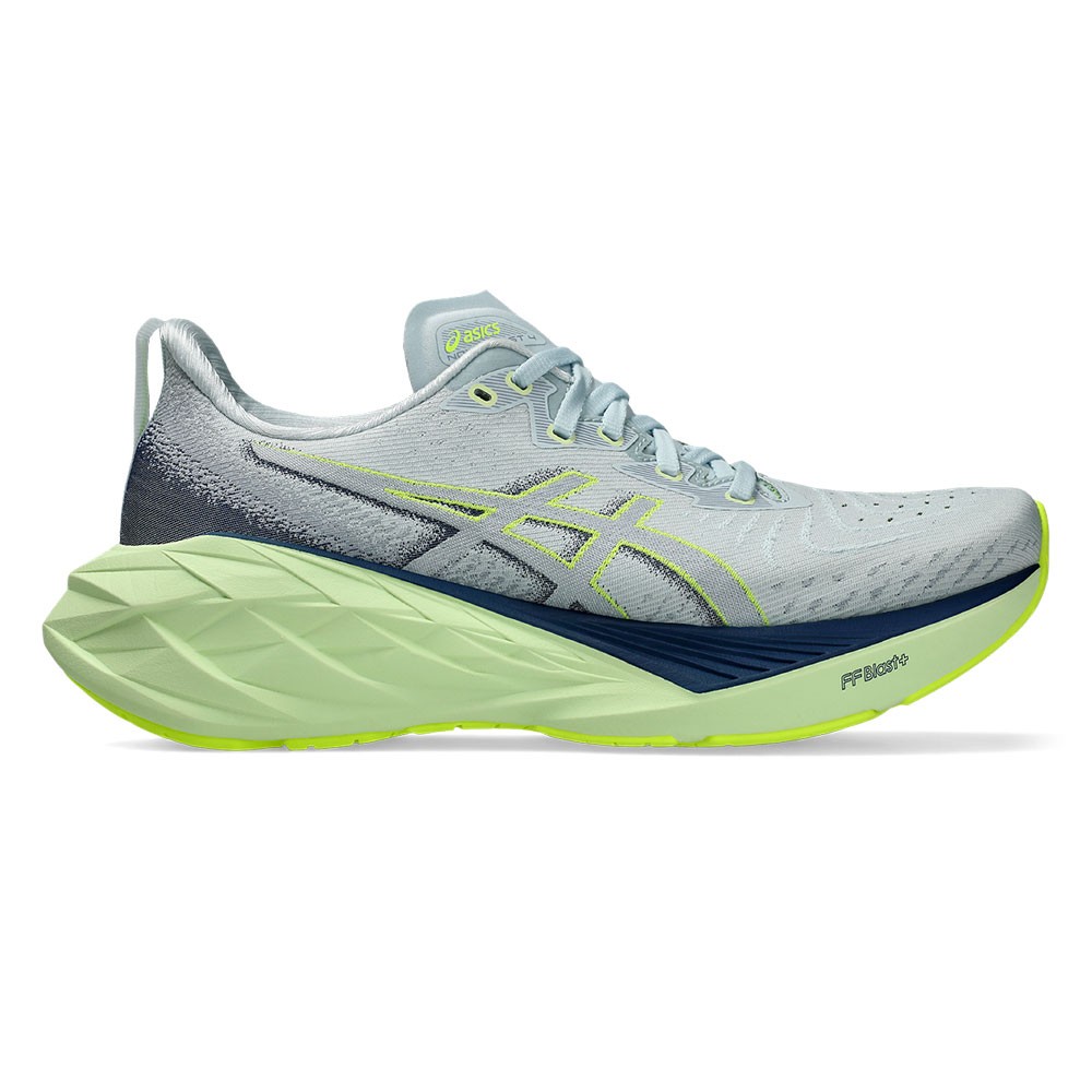 Asics Novablast 4 Cool Grigio Blue Expanse - Scarpe Running Uomo