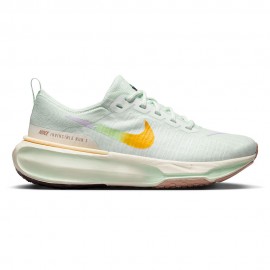 Nike Zoomx Invincible Run Fk 3 Bianco Verde - Scarpe Running Donna