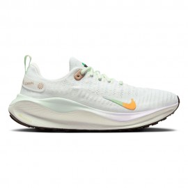 Nike Reactx Infinity Run 4 Bianco Verde Arancio - Scarpe Running Donna