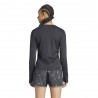 ADIDAS Maglia Running Manica Lunga Energized Nero Bianco Donna