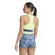 ADIDAS Crop Top Running Rtr Giallo Fluo Donna