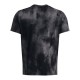 Under Armour Maglia Running Laser Wash Nero Castlerock Uomo