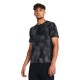 Under Armour Maglia Running Laser Wash Nero Castlerock Uomo