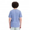 New Balance Maglia Running Q Speed Jacquard Blu Uomo