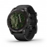 Garmin Orologio Gps Fenix 7 Pro Sap Solar Nero Titanio