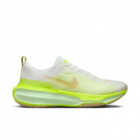 Nike Invincible 3 Bianco Giallo - Scarpe Running Uomo