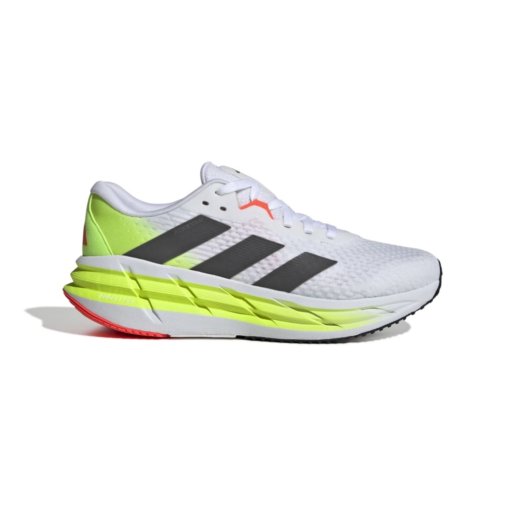 ADIDAS Adistar 3 Bianco Nero Giallo - Scarpe Running Uomo