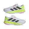 ADIDAS Adistar 3 Bianco Nero Giallo - Scarpe Running Uomo