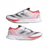 ADIDAS Adizero Adios 8 Bianco Rosso - Scarpe Running Uomo