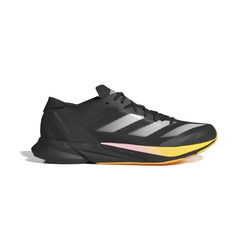 ADIDAS Adizero Adios 8 Nero Giallo - Scarpe Running Uomo