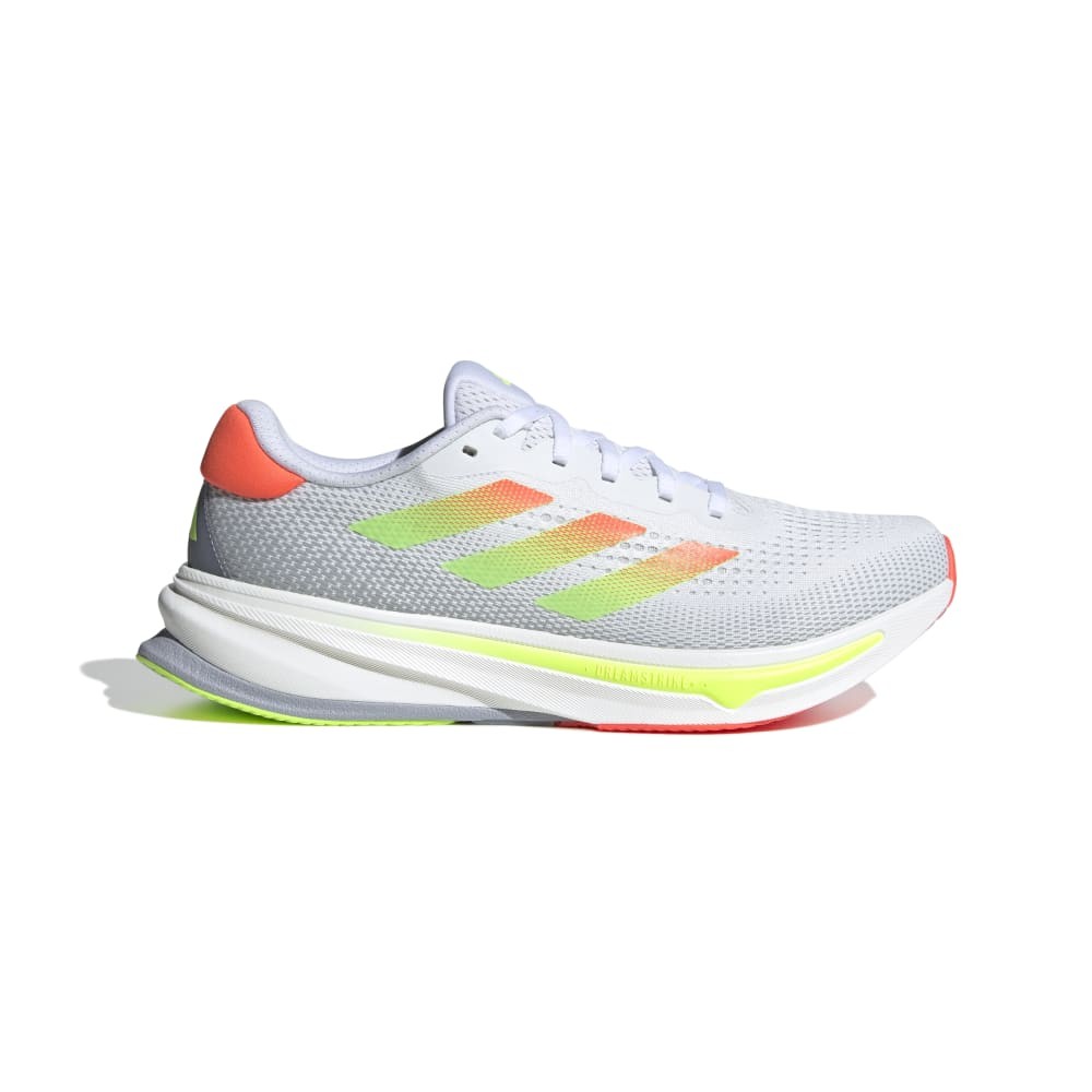 ADIDAS Supernova Rise Bianco Grigio Rosso - Scarpe Running Uomo