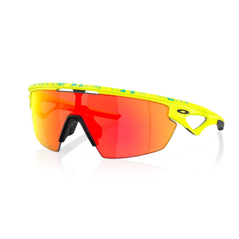 Oakley Occhiali Ciclismo Sphaera Matte Yellow/Prizm Ruby