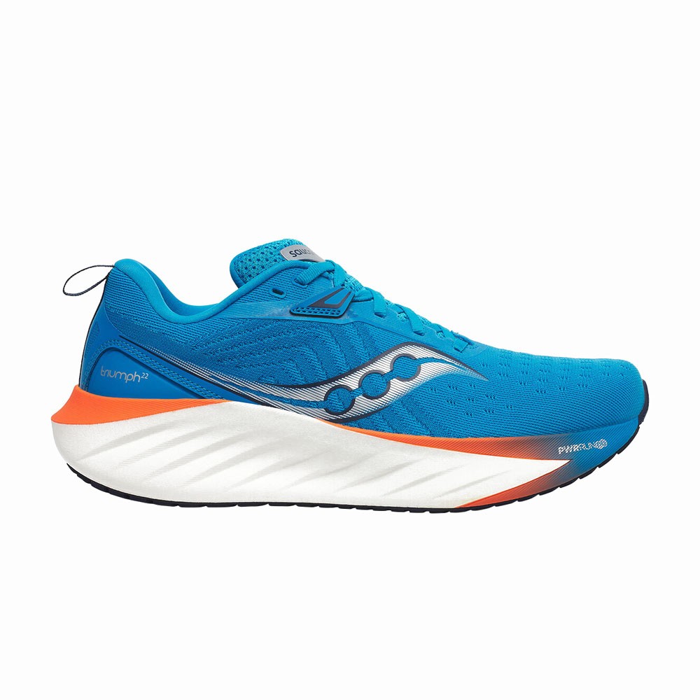 Saucony Triumph 22 Azzurro Scarpe Running Uomo