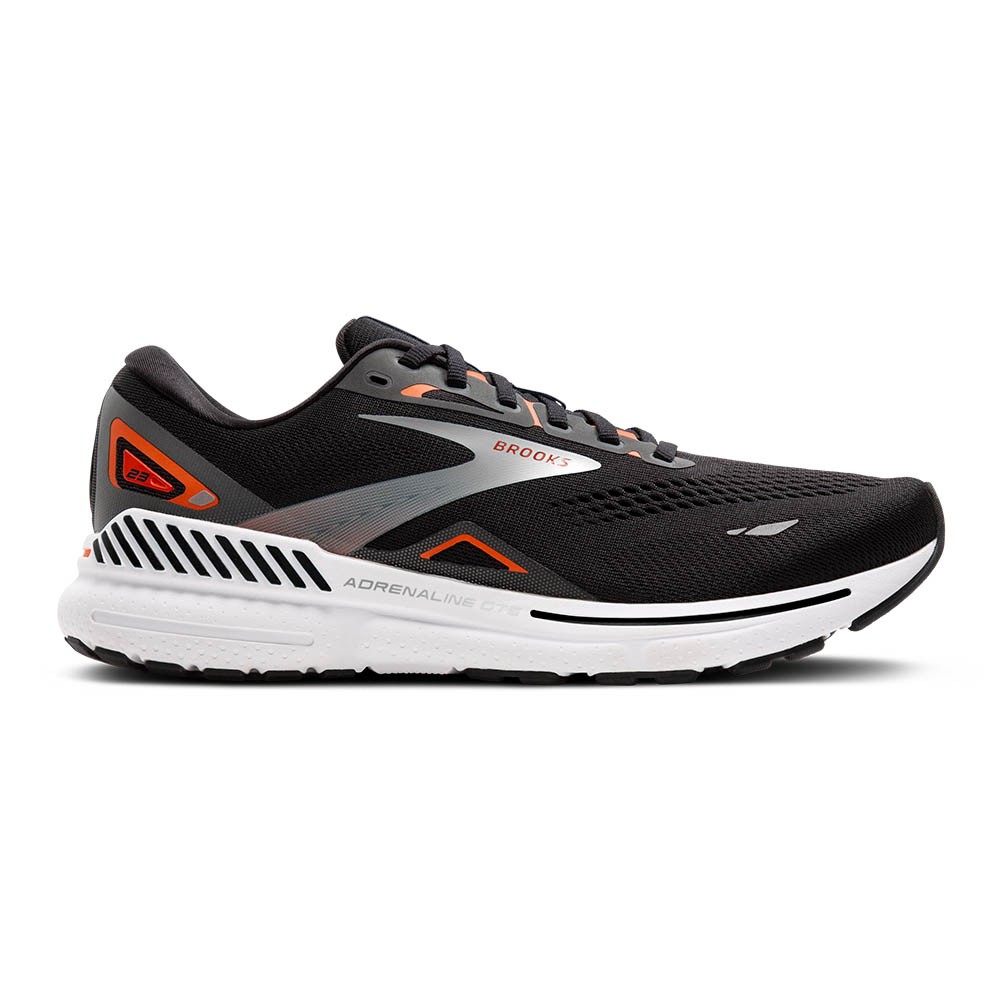 Brooks Adrenaline Gts 23 Nero Argento Scarpe Running Uomo