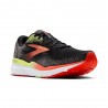 Brooks Ghost 16 Nero Rosso Giallo - Scarpe Running Uomo