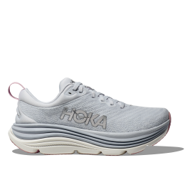 Hoka Gaviota 5 Grigio Rosa - Scarpe Running Donna