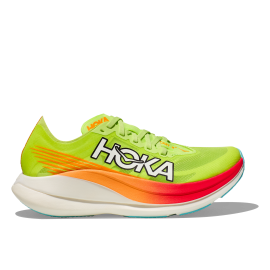 Hoka Rocket X2 Giallo Bianco - Scarpe Running Uomo