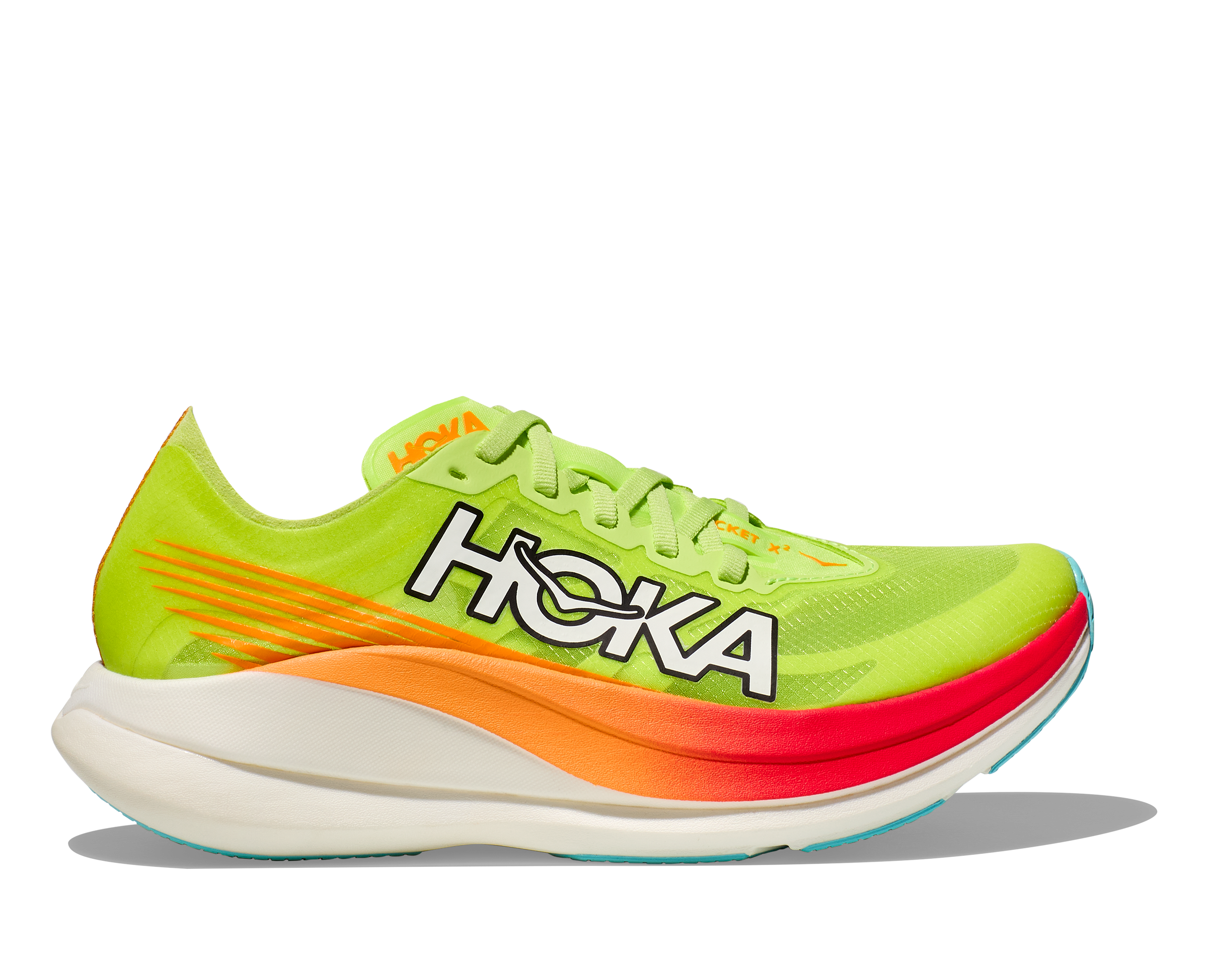 Hoka Rocket X2 Giallo Bianco - Scarpe Running Uomo