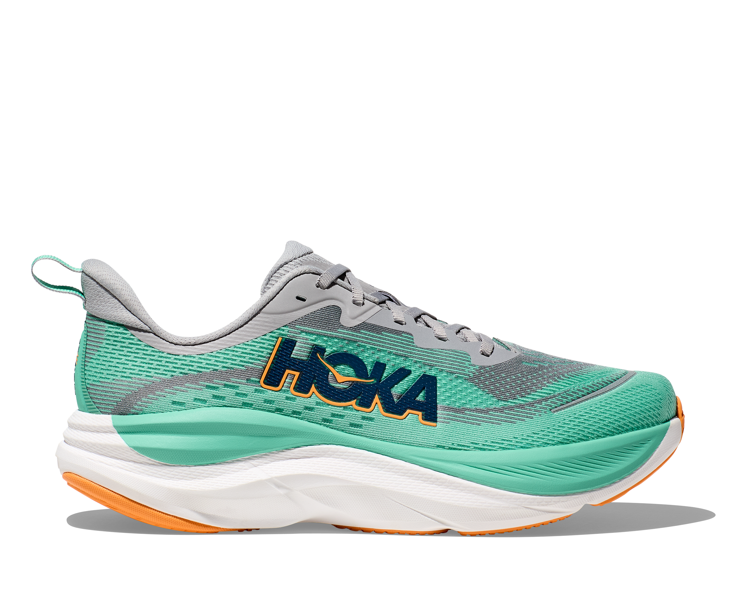 Hoka Skyflow Verde Grigio - Scarpe Running Uomo