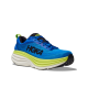 Hoka Bondi 8 Giallo Azzurro - Scarpe Running Uomo