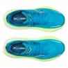 Saucony Hurricane 24 Azzurro Giallo - Scarpe Running Uomo