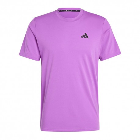 ADIDAS Maglietta Palestra Logo Train Fucsia Uomo