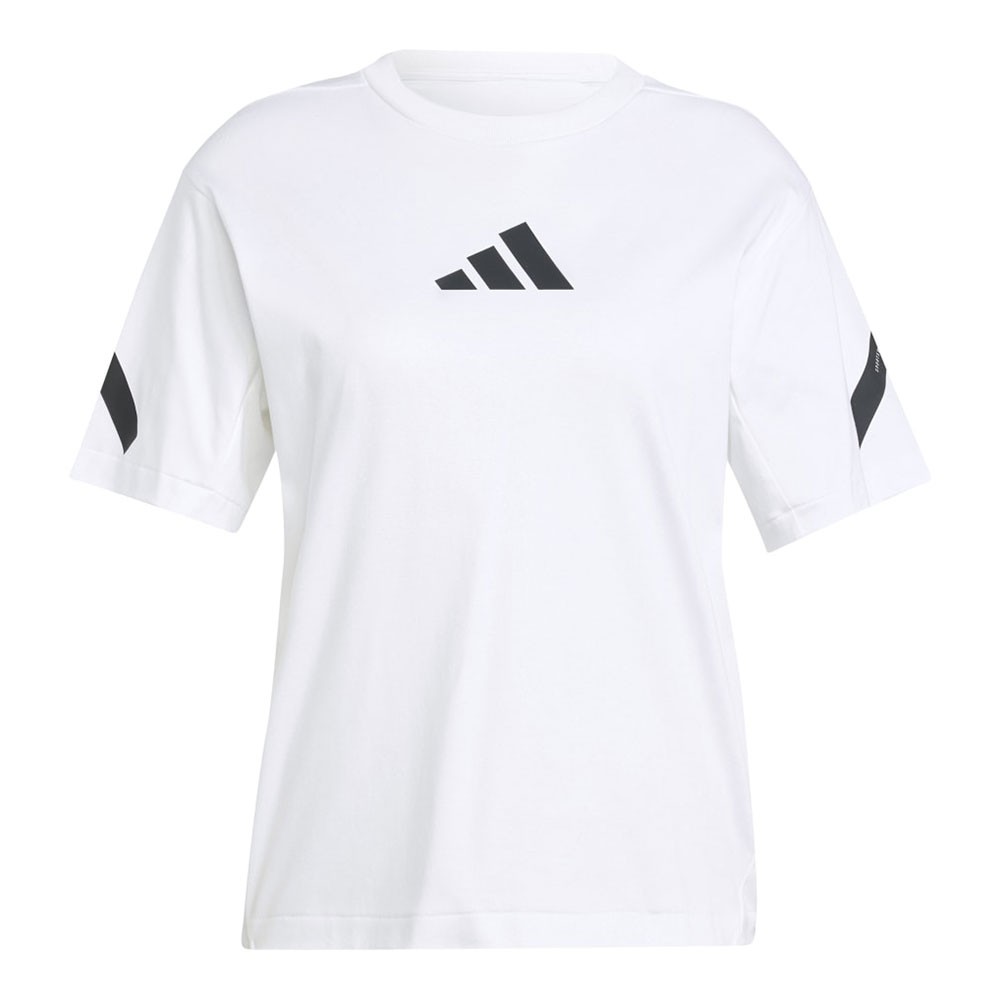 Adidas maglietta donna bianche online