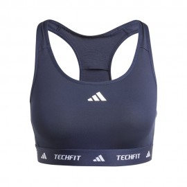 ADIDAS Reggiseno Sportivo Medium Tech Fit Blu Donna