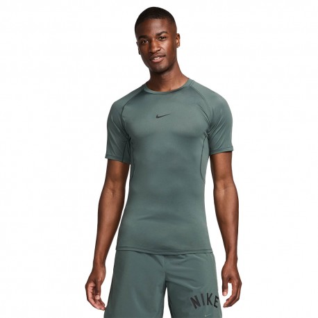Nike Maglietta Palestra Comp Train Verde Uomo