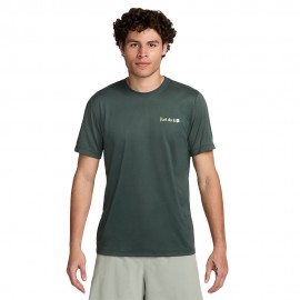 Nike Maglietta Palestra Train Dri-Fit Verde Uomo