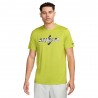 Nike Maglietta Palestra Train Swoosh Lime Uomo