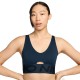 Nike Reggiseno Sportivo Gains Pro Medium Support Blu Donna