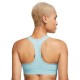 Nike Reggiseno Sportivo Medium Support Logo Azzurro Donna