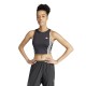 ADIDAS Crop Top Running On The Run Nero Donna